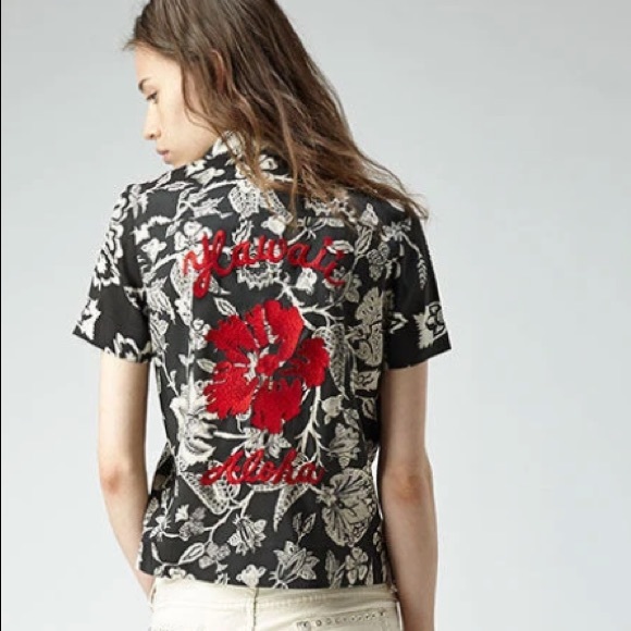 Isabel Marant Silk Hawaiian Shirt - Picture 6 of 7